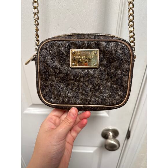 Michael Kors Mini Micro Logo Cross Body Bag - Picture 2 of 10